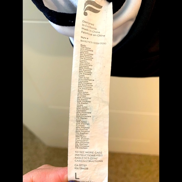 Fabletics women’s sports bra size Large - Picture 4 of 4